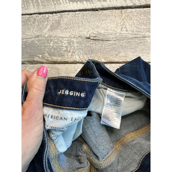 Pre-Owned American Eagle Next Level Stretch Jegging | Style # 1942 | Size 6 - Picture 4 of 4